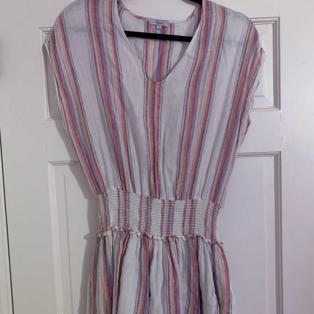 Rails Blue and Multi Mini Dress